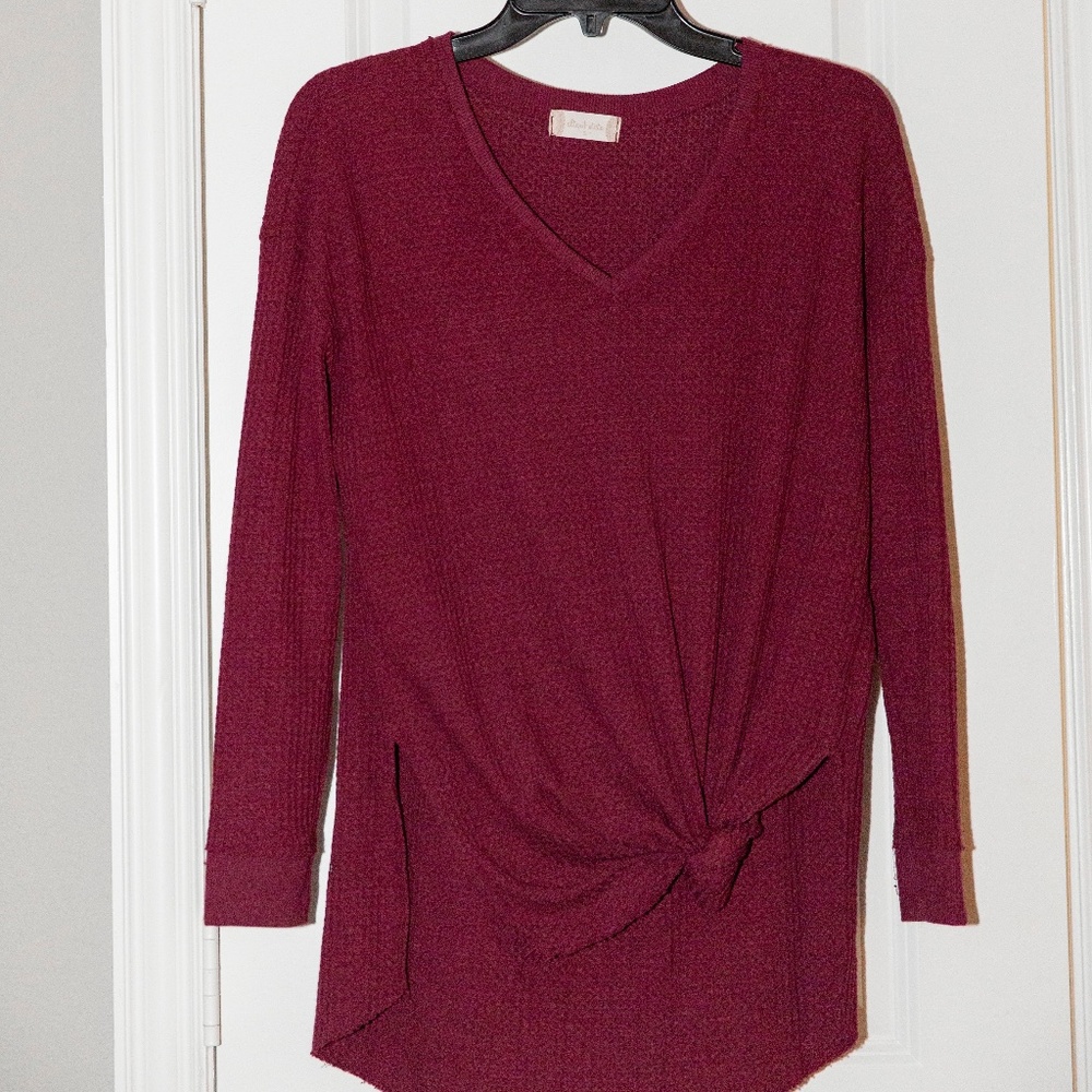 Maroon Longsleeve Sweater/blouse